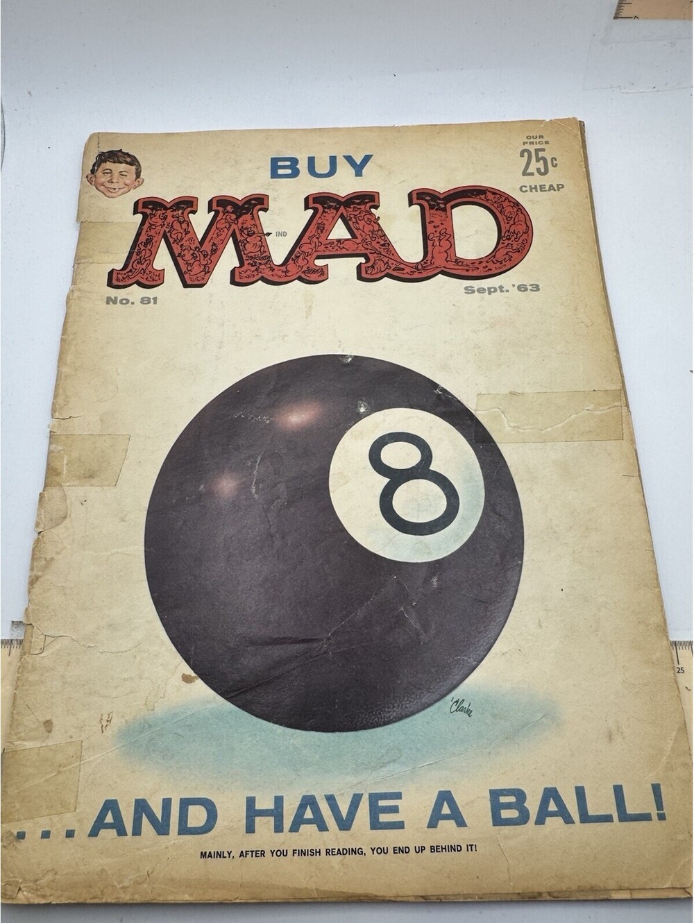 MAD Magazine "Eightball" Issue #81 September 1963